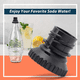 thumbnail image 3 of Adaptador de botella de agua con gas de 2 piezas para botellas de vidrio Duo/Terra SodaStreams Accesorio de botella de conexión rápida para máquina de hacer gaseosas, 3 of 6