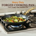 thumbnail image 3 of GraniteStone Armor Max 12 Inch Nonstick Frying Pan, 8x Longer Lasting Non Stick Hard Anodized Aluminum Frying Pan, Easy Clean, Oven Safe, Electric Stovetop Compatible, 3 of 9