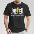 thumbnail image 2 of ABCD Kindergarten Rocks T-Shirt – First Day of School Back to School Shirt, Fun Kindergarten Graphic Tee for Kids, Teachers, and Parents, School Spirit Outfit, 2 of 3