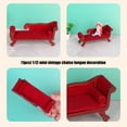 thumbnail image 7 of Misright 1/12 Collectible Doll House Furniture Miniature Sofa Model Figure for Project, 7 of 7