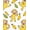 Yellow, Pattern 2, variant on ODIKA 2x3 Machine Washable Non-Slip Area Rug, Whimsical Safari Adventure Circular Playmat Featuring Swinging Primate High Traffic Rug, Pink, 726327