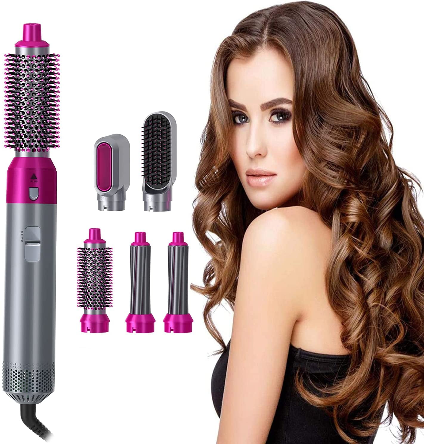 New 2 In 1 Professional Hair Straightener Electric Curling Iron Hair Ironer  Straightener With LCD Screen Flat Iron Thermostatic - AliExpress