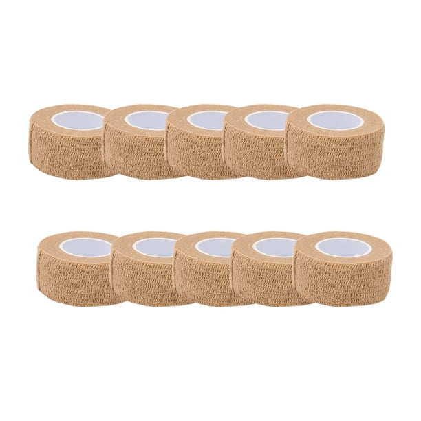 Cinta de Vendaje, Vendaje Auto Adhesivo Transpirable Portátil 10pcs 2.5x450 CM Protección Para Dedos de los Pies para los Pies
