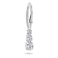 thumbnail image 3 of Pendientes Swarovski Stilla Attract Trilogy con cristales blancos, 3 of 7