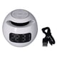 thumbnail image 1 of Altavoz multifuncional Bluetooth 5.0 con despertador, altavoz inalámbrico portátil con forma de bola recargable con reloj para dormitorio y oficina, color blanco G90S, 1 of 8