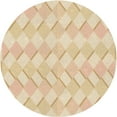 thumbnail image 1 of Ahgly Company Machine Washable Indoor Round Transitional Golden Blonde Gold Area Rugs, 7' Round, 1 of 7