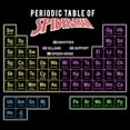thumbnail image 2 of Men's Marvel Spider-Man Periodic Table  Pull Over Hoodie, 2 of 4