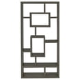 thumbnail image 5 of Newboti Furniture Weathered Grey 10-Shelf Open Back Bookcase 12441, 5 of 11