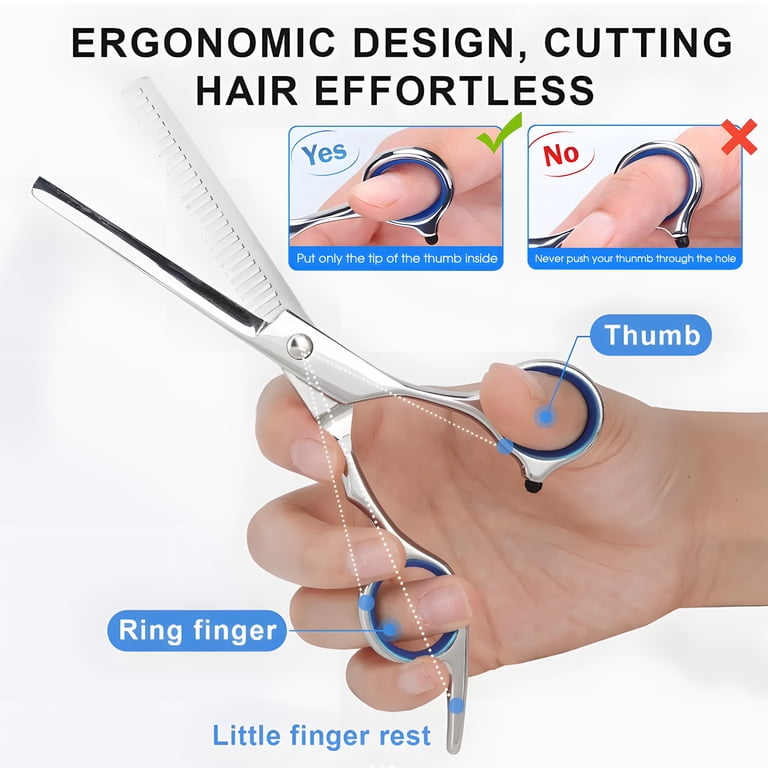 cyrico Professional Haircut Scissors Kit, 14 Pieces photo 6