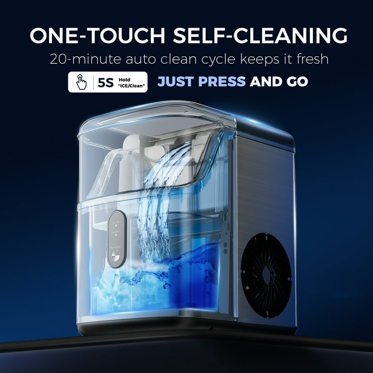 SIMZLIFE Nugget Ice Maker Countertop, Portable Self-Cleaning SIMZLIFE Nugget Ice Maker Countertop, Portable Self-Cleaning