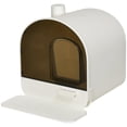 thumbnail image 2 of LHYY white Cat Litter Box with Lid with Scoop and Filter, 2 of 10