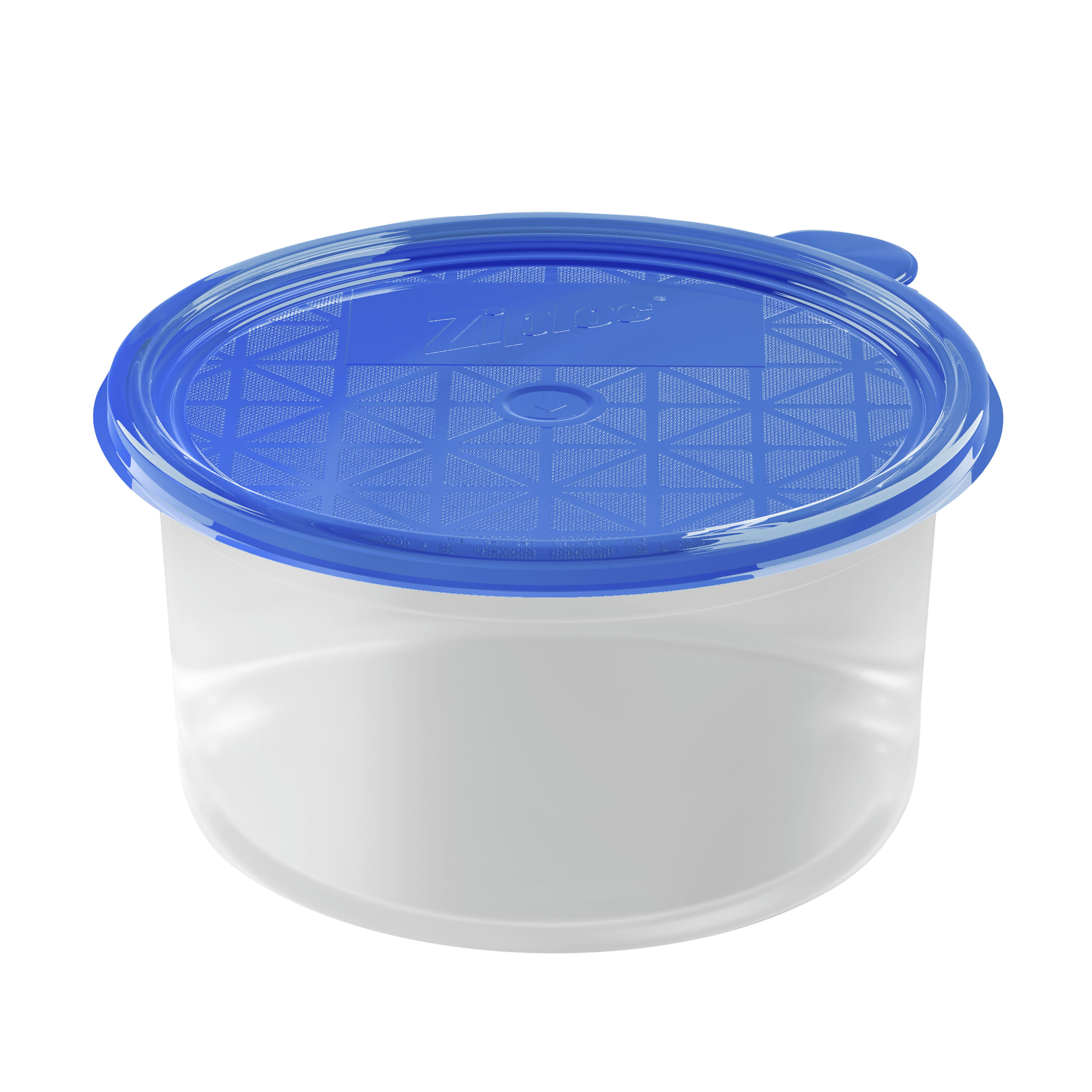 Ziploc Large Bowl Snap 'N Seal Lid 48 Ounce Containers, 2 Count 