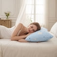 thumbnail image 3 of Unique Bargains 2 Pack Pillowcase Smooth Envelope Closure Wrinkle Resistant Blue F, 3 of 5