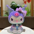 thumbnail image 2 of Alcancía Kuromi de Sanrio con diamantes adhesivos, paquete de material de diamantes adhesivos para bricolaje, decoración llena de diamantes, regalos para amigos, 2 of 5