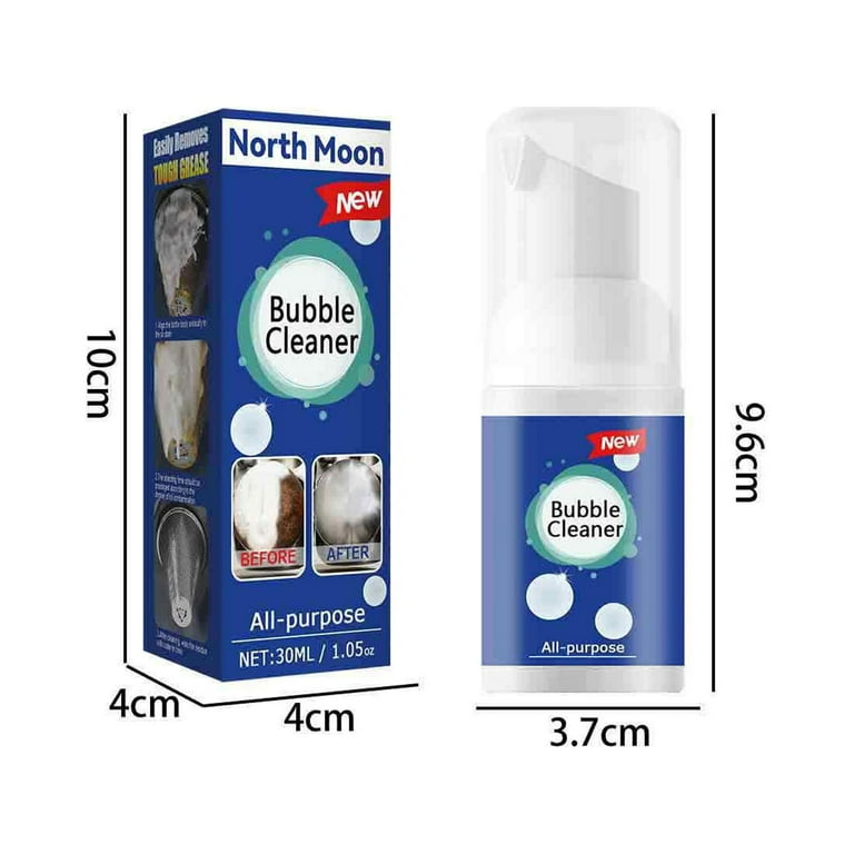 Brimetha Cleaner, Bubble Cleaner Foam Spray, North Moon Bubble Cleaner  Foam, Stubborn Grease & Grime Remover Bubble Spray, Kitchen Clean Bubble