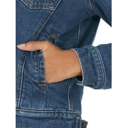 Wrangler® Womens Classic Denim Sherpa Jacket