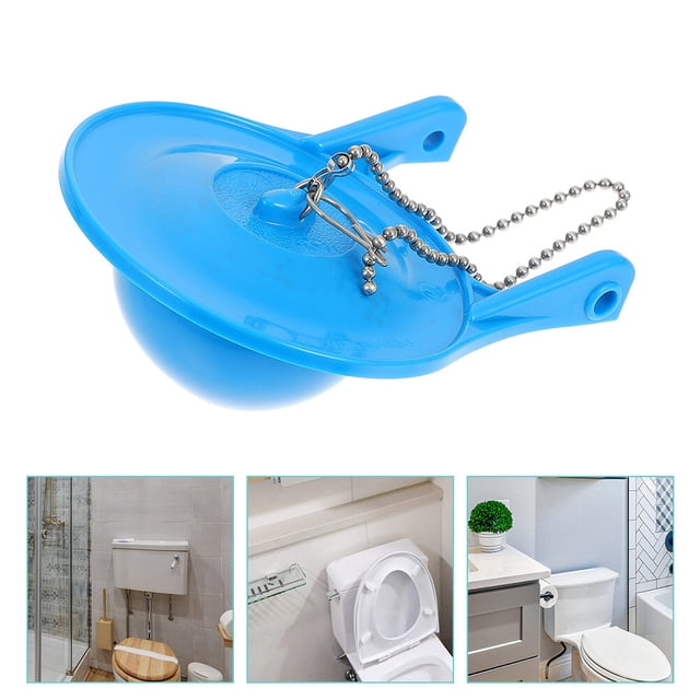 unbranded 2Ud Kit De Reparación Para Inodoro Con De Goma Azul Para Reemplazo Y Eficaz