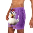 thumbnail image 5 of COSFO Summer Swim Trunks Men Beach Casual Funny Animal Print Board Shorts Drawstring Elastic Waist Swimming Quick Dry Relaxed Fit Bathing Suits, 5 of 6