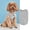 E, variant on Dog Clothes Lightweight Breathable Dog Polo Shirt Soft Cotton Sleeveless Pet T-Shirt Summer Fashion Outfit for Small Medium Dogs Cats Puppies Daily Wear