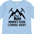 thumbnail image 4 of Inktastic Rock Climber Mommy Climbing Buddy Boys or Girls Long Sleeve Toddler T-Shirt, 4 of 5