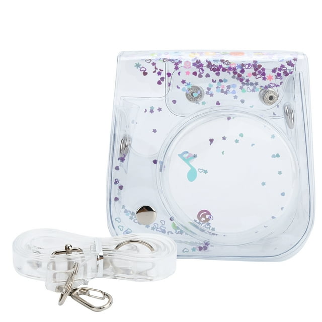 Étui pour Caméra en PVC, Sac Transparent Multifonction pour Mini Caméra 11/9/8 Violet