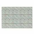 thumbnail image 1 of Pastel Cutting Board, Aztec Style Pattern with Hearts Geometric Vintage Romantic Grunge, Decorative Tempered Glass Cutting and Serving Board, Small Size, Multicolor, by Ambesonne, 1 of 1