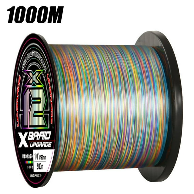 Original G-SOUL X8 Upgrade Braid Fishing Line Super Strong 8 Strands Multifilament PE Line 1000M Lure High Stength Line 12X 1000M 4.0-66.7LB