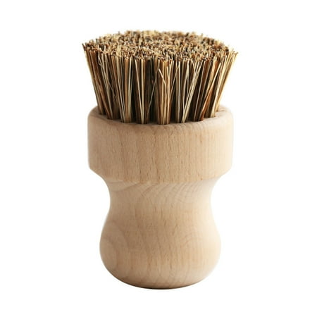 

Cleaning Tool Wooden Handle Pans Dish Pot Brush Heat Resistant Kitchen Supplies