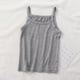 thumbnail image 2 of Ropa Para Bebés Y Niñas, Atuendo Para Niños Pequeños, Camisola Elástica Transpirable Absorbente De Sudor De Verano, Top Gris Odeerbi LM103-5702, 2 of 5
