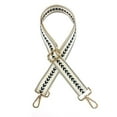 thumbnail image 5 of Segolike Shoulder Bag Strap Replacement Belt DIY Adjustable Length Metal Hooks Women Men Handbag Strap Shoulder Bag Strap for Purse Making Luggage , White, 5 of 8