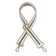 thumbnail image 5 of Correa de repuesto para bolso de hombro, ajustable con gancho de metal, correa para bolso DIY Blanco, 5 of 9