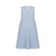 thumbnail image 4 of Vestido A Media Pierna Vestido de playa para mujer Casua Vestido de retazos sin mangas Cuello redondo Ropa diaria suelta Ygjytge Azul S para Mujer, 4 of 8