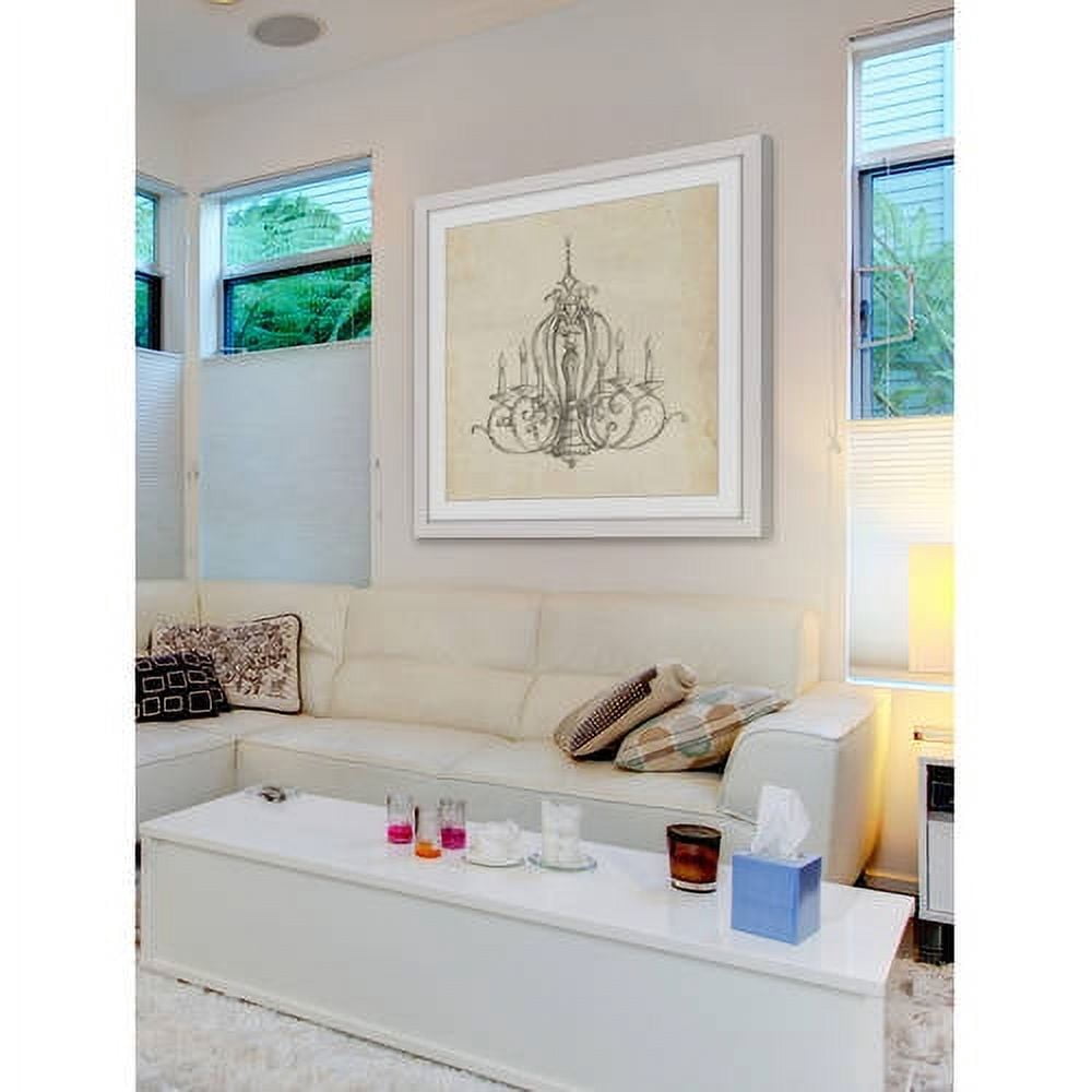 Marmont Hill "Classical Chandelier I" Framed Painting Print