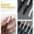 thumbnail image 4 of CHUANK Stainless Steel Nail Files Set - Double-sided Manicure Tool (2pcs), 4 of 7