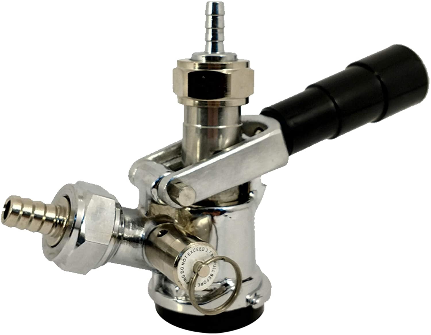 Homebrewstuff Party Beer Dispenser Keg Tap Kit with 5 LB Co2 Tank