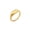 Gold, variant on Oval Stainless Steel Ring 18K Gold Plated Elegant Jewelry