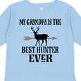 thumbnail image 4 of Inktastic Deer Hunting Grandpa Best Hunter Ever Boys Long Sleeve Toddler T-Shirt, 4 of 5
