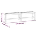 thumbnail image 5 of vidaXL Garden Bench 180 cm Solid Wood Acacia, 5 of 5