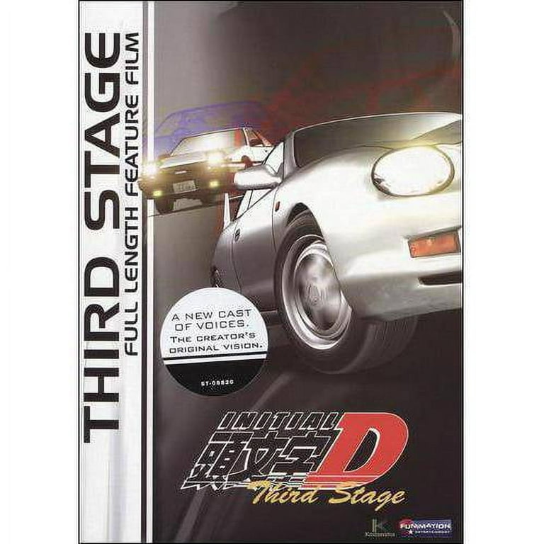 Initial D : Stage 3, the Movie (DVD video) - Walmart.com