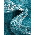 thumbnail image 4 of Unique Loom Aarhus Collection Area Rug - Traditional (2' x 6' 1" Runner Blue/Ivory), 4 of 7