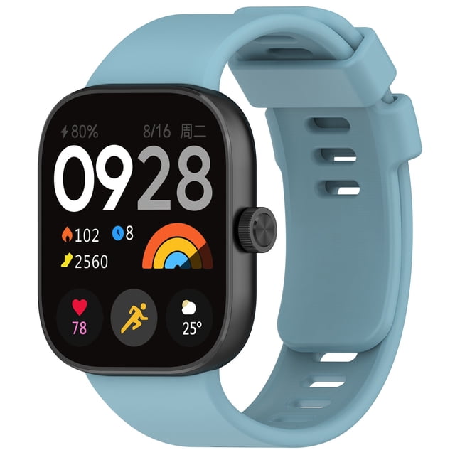 Hearth & Gear Silicone Sports Sweat Proof Solid Color Watch Band With Convenient Adjustment And Wide Compatibility Compatible With Smartwatch Engraved for Men Reactor for Men Watch with Timer And