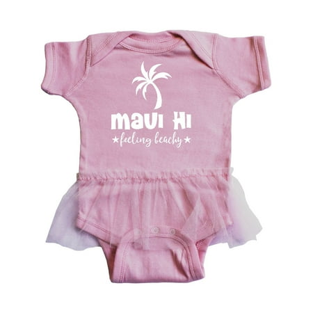 Maui Hawaii Tropical Vacation Infant Tutu (Best Vacations With Infants)