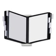 thumbnail image 2 of (2 pack) DURABLE INSTAVIEW Desktop Reference System, 10 Double-Sided Panels, Letter-Size, Black, (561201), 2 of 12