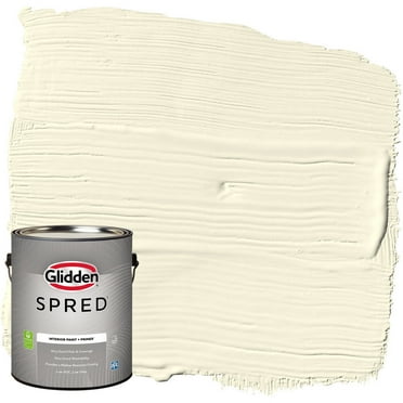 Glidden Spred Interior Paint Lotus Flower / Yellow, Semi-Gloss, 1 Gallon