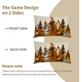 thumbnail image 4 of Fall Tree Lumbar Pillow Covers 12X20 Inch Burnt Orange Watercolor Forest Decorative Pillow Cases Set of 2 Rustic Autumn Nature Cotton Linen Throw Pillows Home Decor For Sofa Couch Cushion Outdoor, 4 of 6