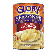 Glory Foods Canned Seasoned Country Cabbage, 14.5 oz, Can