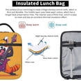 thumbnail image 5 of Rock Star Red Panda Lunch Box for Women Men, Insulated Lunch Box, Reusable Lunch Bag for Office, Work, Picnic, Travel, 5 of 10