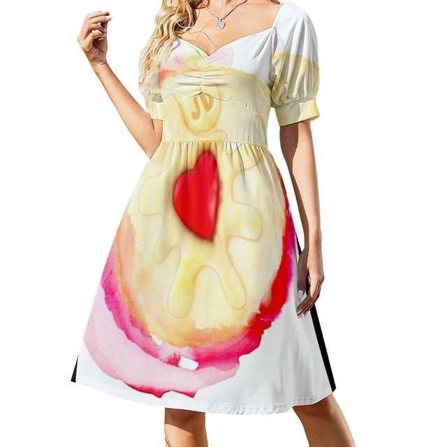 Jammy Dodger vestido de manga corta vestidos para mujer 2025 vestido de fiesta de lujo para mujer fiesta de graduación de noche