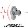 thumbnail image 3 of Skullcandy Method 360 ANC XT True Wireless in-Ear Earbuds, Cement, 3 of 10