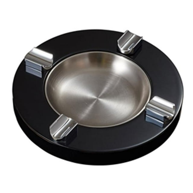 Visol VASH722 Noche Lacquer Wooden Cigar Ashtray